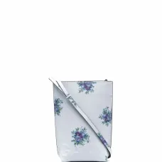 Сумка через плечо с цветочным принтом