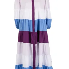 Платье-рубашка в полоску