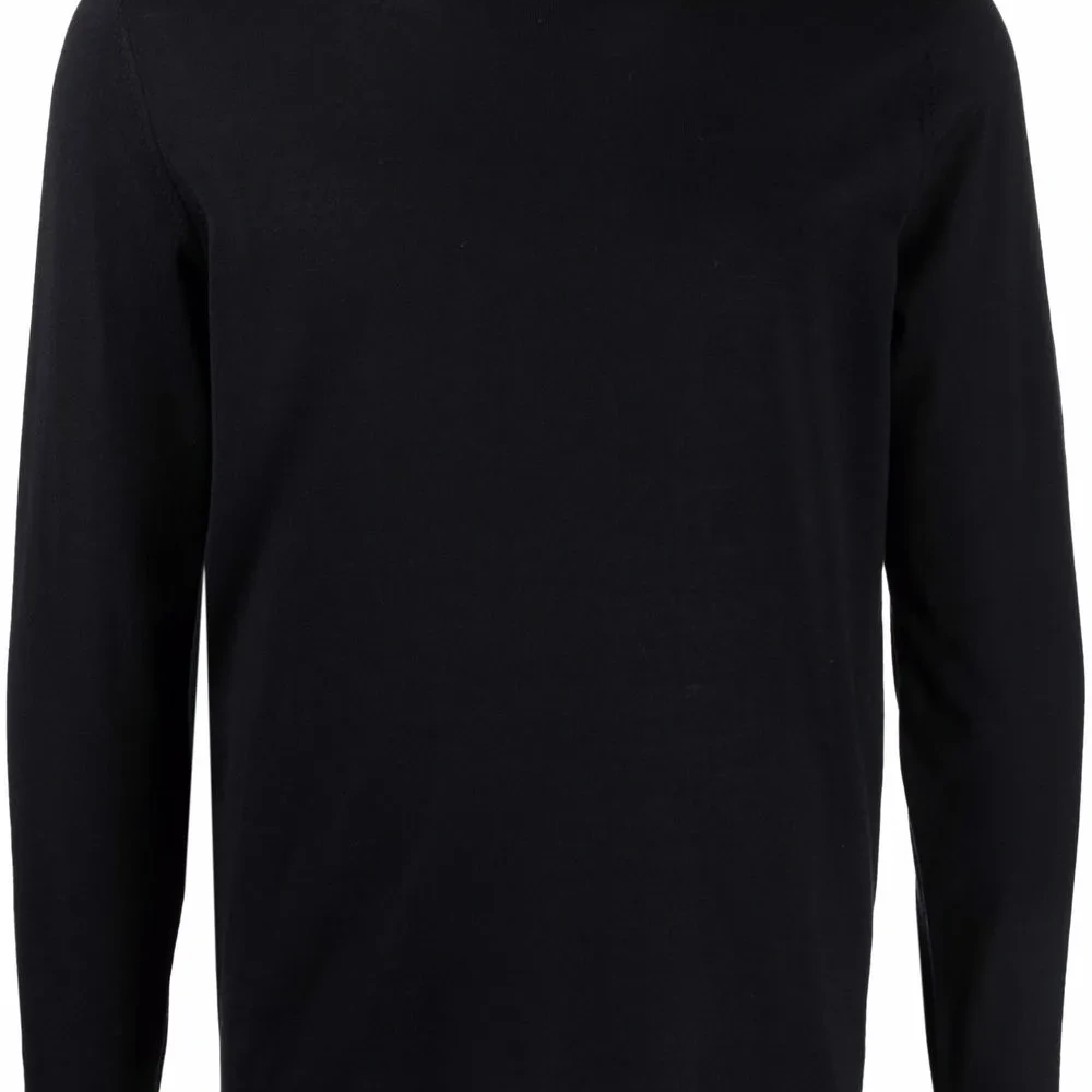 Шерстяной джемпер с круглым вырезом