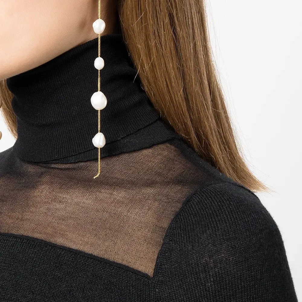 Серьги-подвески Atum