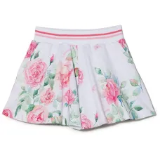 Расклешенное платье мини с принтом