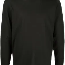 шерстяной джемпер с круглым вырезом