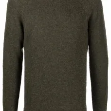 джемпер с круглым вырезом