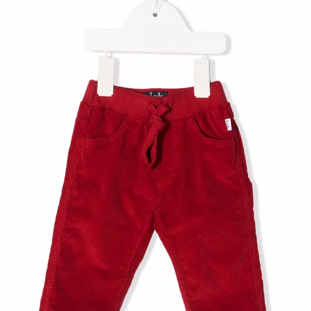 вельветовые брюки с кулиской