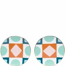 Набор фарфоровых тарелок Diamond Dots