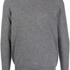 Джемпер с круглым вырезом