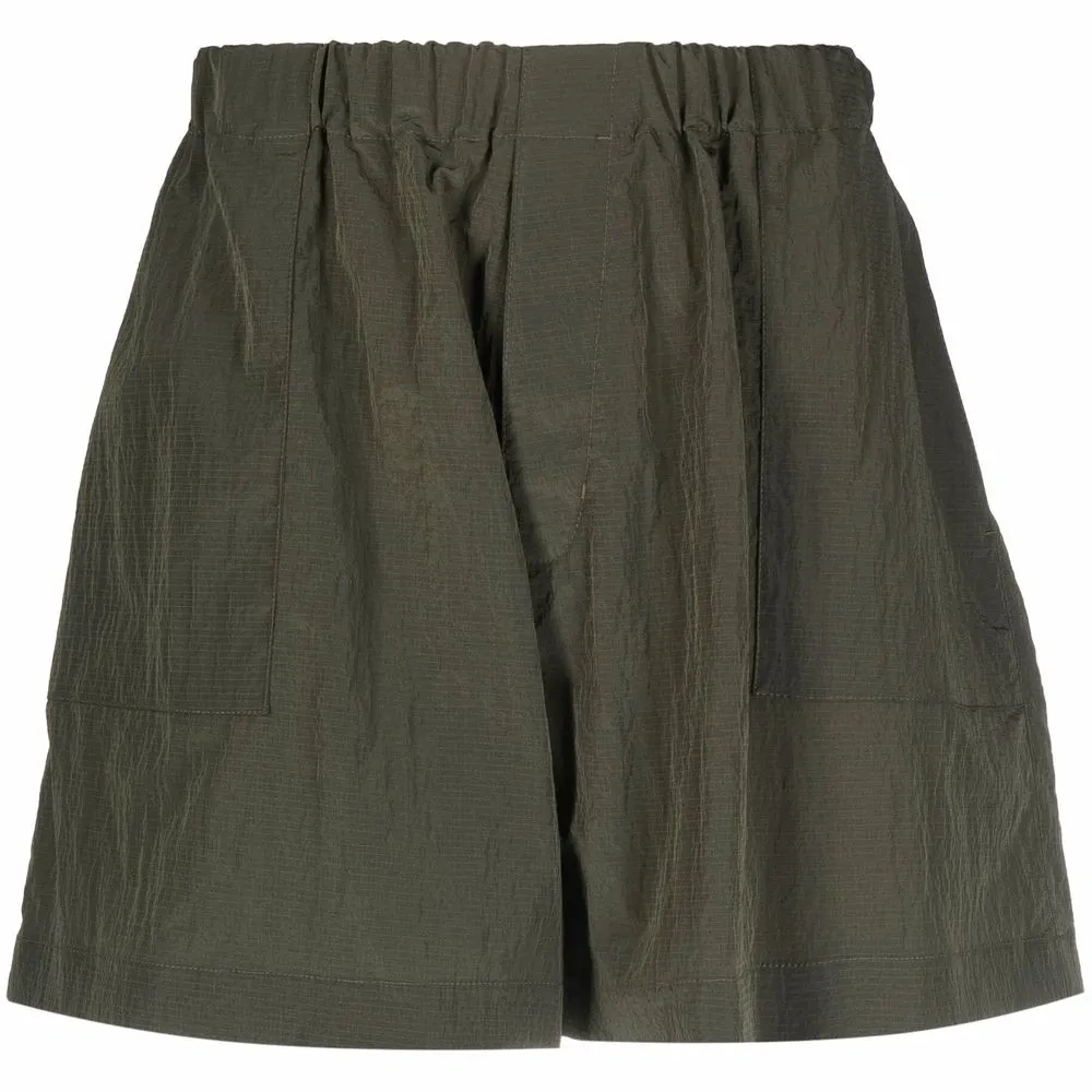 Спортивные шорты с нашивкой-логотипом