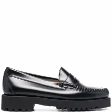 Глянцевые лоферы