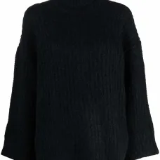 Джемпер с высоким воротником