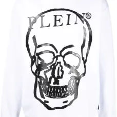 Толстовка с принтом Skull