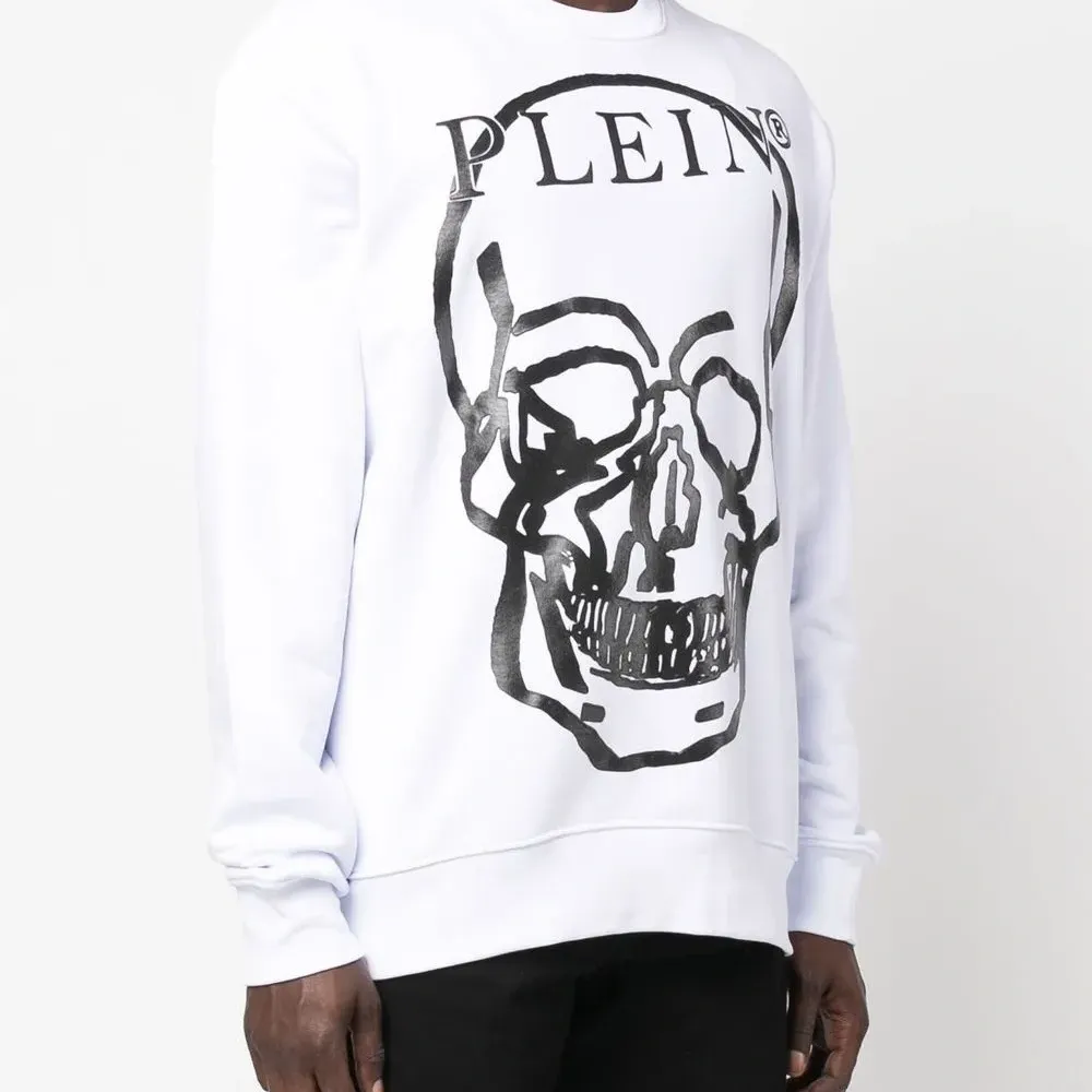 Толстовка с принтом Skull