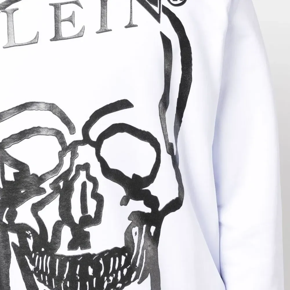 Толстовка с принтом Skull