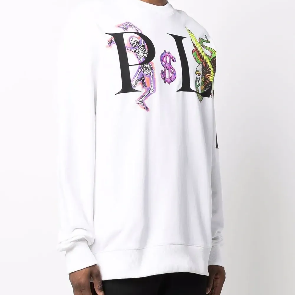 Толстовка с графичным принтом