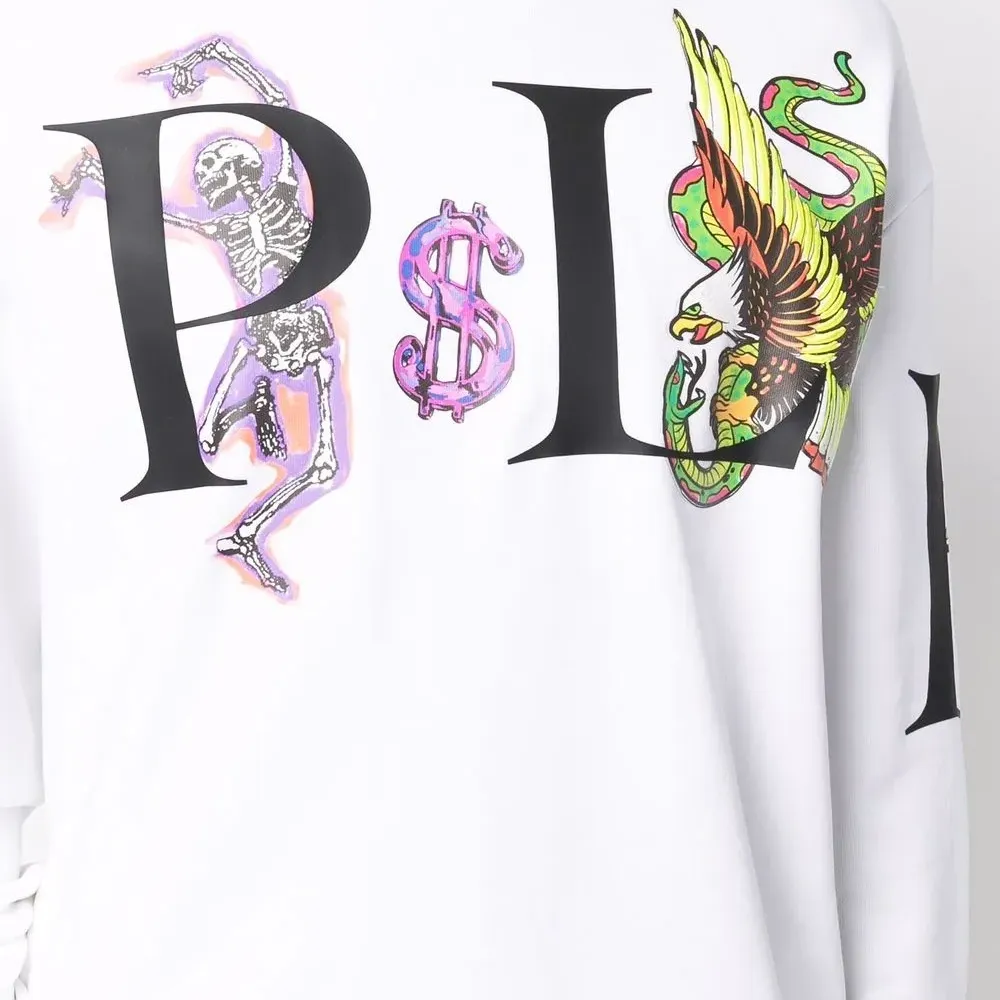 Толстовка с графичным принтом