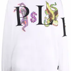 Толстовка с графичным принтом