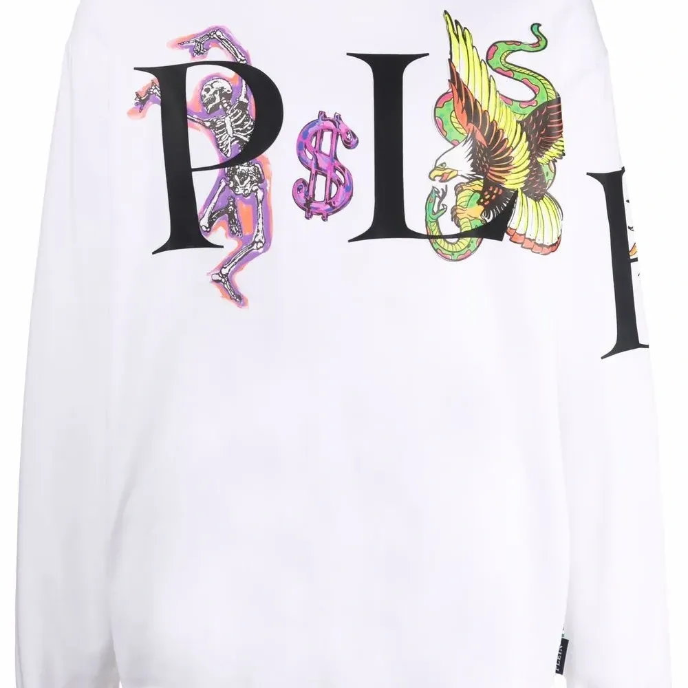 Толстовка с графичным принтом