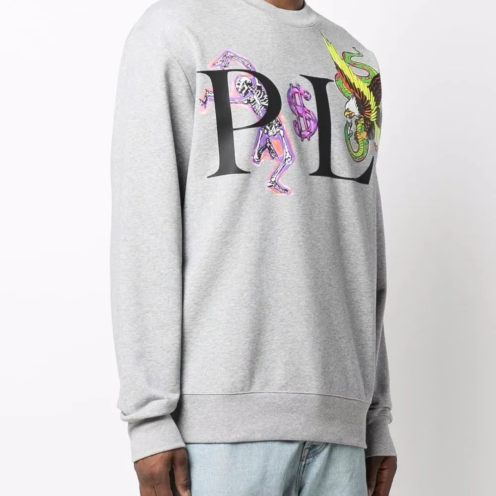 Толстовка с графичным принтом