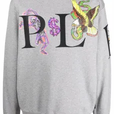 Толстовка с графичным принтом