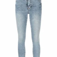 Джинсы скинни с вышивкой Skull