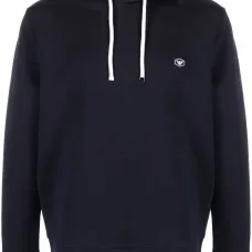 Худи с нашивкой-логотипом