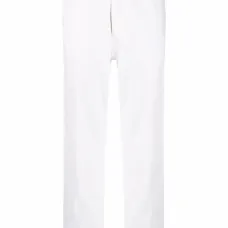 укороченные джинсы прямого кроя