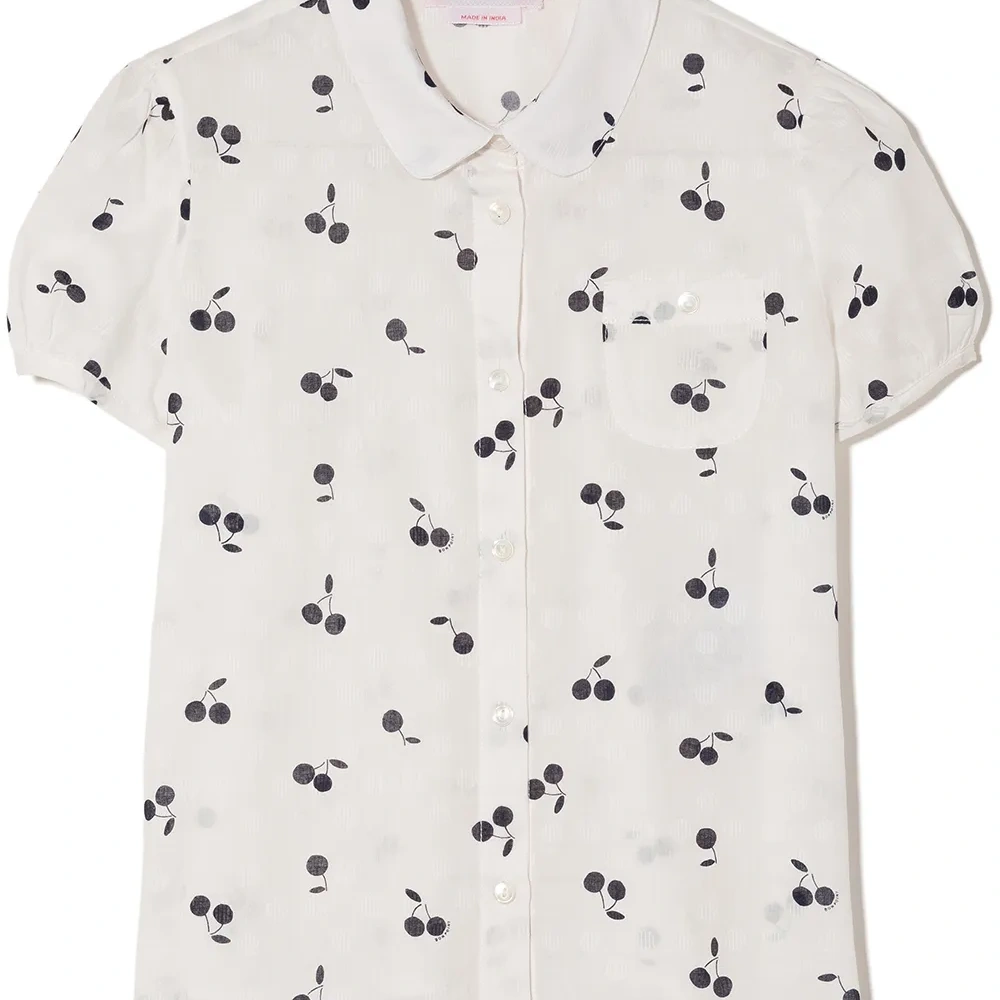 Рубашка с принтом