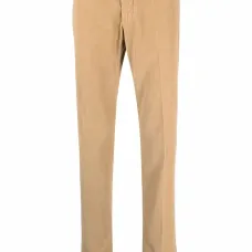 вельветовые брюки прямого кроя