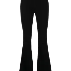 Расклешенные джинсы с завышенной талией