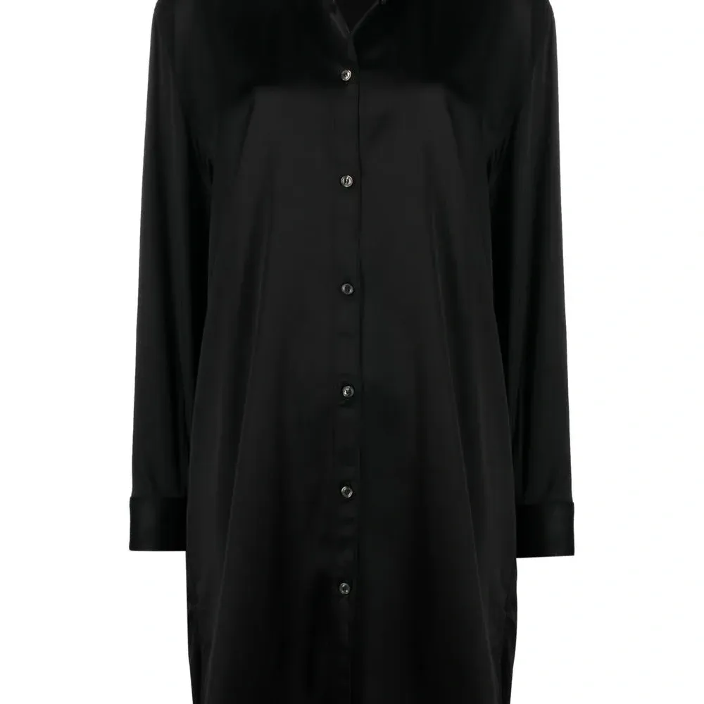 Платье-рубашка с логотипом