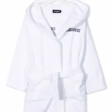 Халат с вышитым логотипом Icon