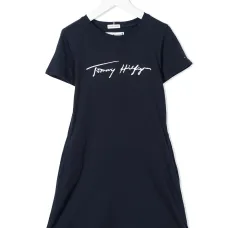 платье-футболка с логотипом