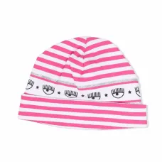 Шапка бини в полоску