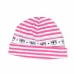 Шапка бини в полоску