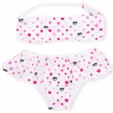 Бикини с логотипом и вырезом халтер Бикини с логотипом и вырезом халтер