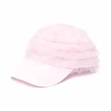 Бейсболка с оборками