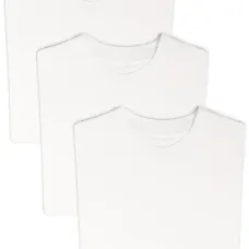 Комплект из трех футболок с нашивкой-логотипом