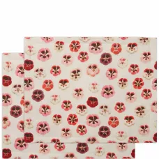 Набор из двух обеденных ковриков с принтом