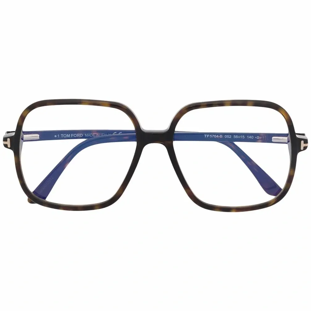 Очки в квадратной оправе черепаховой расцветки