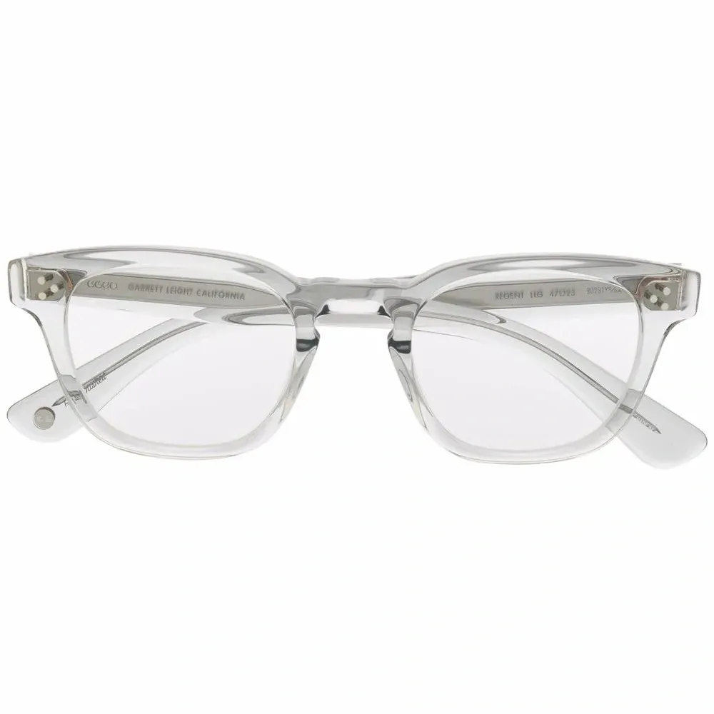 Очки в прозрачной оправе