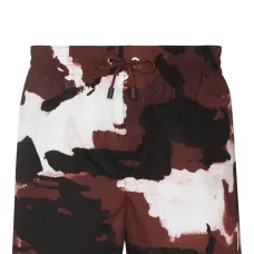 Плавки-шорты с камуфляжным принтом