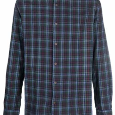 Клетчатая рубашка с длинными рукавами