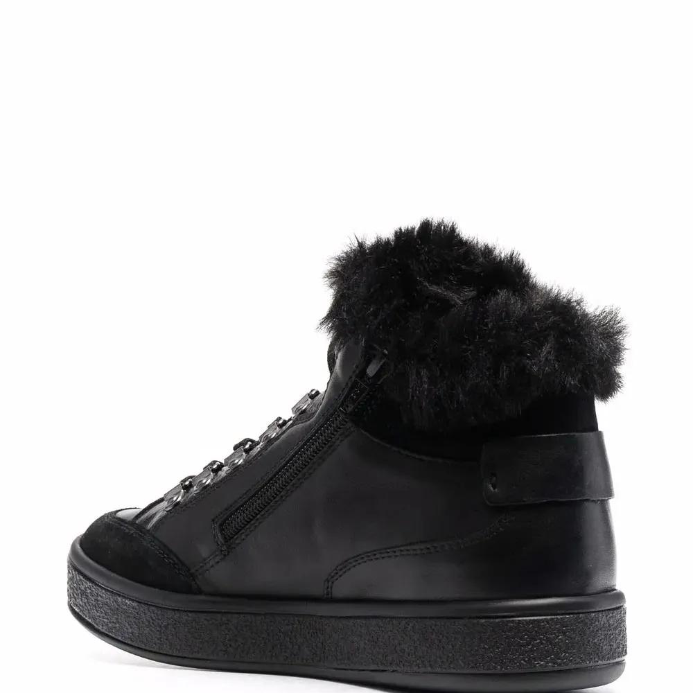 кроссовки Leelu с мехом