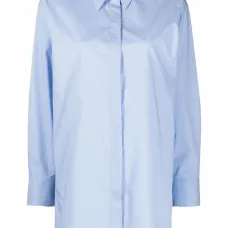 Поплиновая рубашка оверсайз