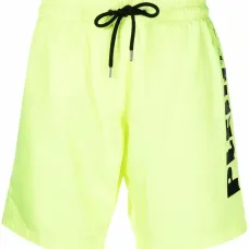 Плавки-шорты с кулиской и логотипом