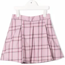 Расклешенная юбка в клетку