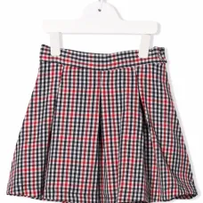 юбка в клетку гингем