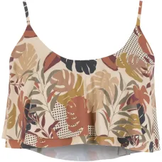 Укороченный топ с принтом