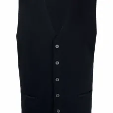 Вязаный жилет