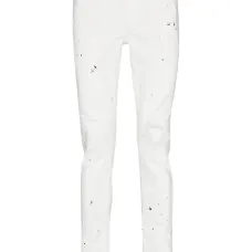 Джинсы скинни с эффектом разбрызганной краски