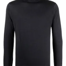 Шерстяной джемпер с высоким воротником